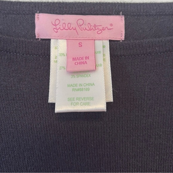 Lilly Pulitzer Ramona Fringe Sweater , sz small - Picture 7 of 11